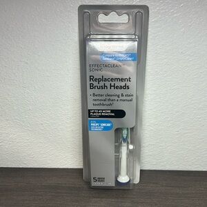 Effectaclean Sonic Brush heads replacement fits Phillips Sonicare 5 Brush Heads